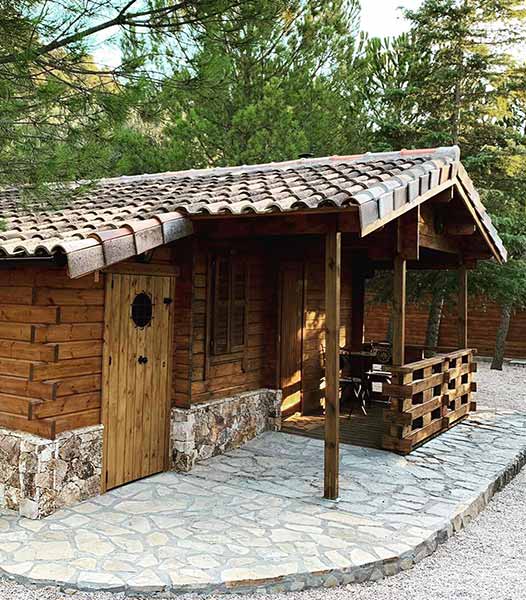 Cabaña Vega - Porche Exterior